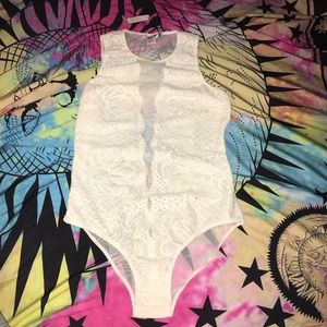 NWT Victoria’s Secret lace teddy XS